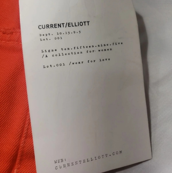 Current/Elliott cropped fire Jeans - Picture 5 of 9